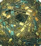 Stained Glass ribbon yarn