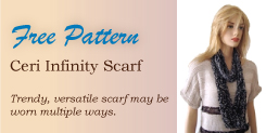 Free Pattern: Ceri Infinity Scarf