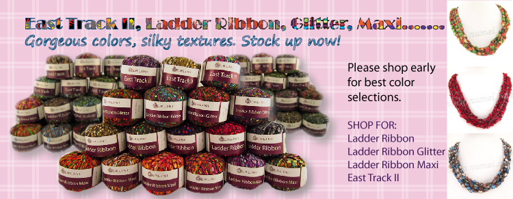 Ladder Ribbon yarn