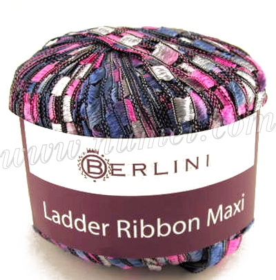 Berlini Ladder Ribbon Maxi Knitting Yarn Crochet Yarn at NuMei Yarn | numei.com