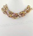 Ladder Ribbon Necklace