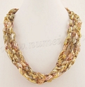 Ribbon Necklace GO1