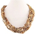 Ribbon Necklace GO2