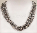Ladder Ribbon Necklace