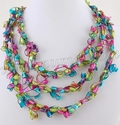 Ladder Ribbon Necklace
