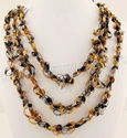 Ladder Ribbon Necklace