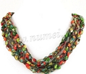 Ladder Ribbon Necklace