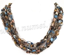 Ladder Ribbon Necklace