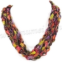 Ladder Ribbon Necklace