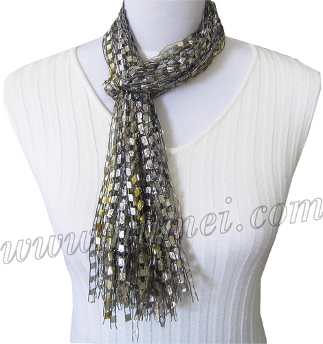 Handmade Ribbon Yarn Scarves at NuMei Yarn numei.com