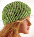 Abriana Diagonal Stitch Beanie