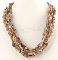 East Track Ribbon Necklace
