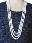 Bejewel Necklace, color: Pearl