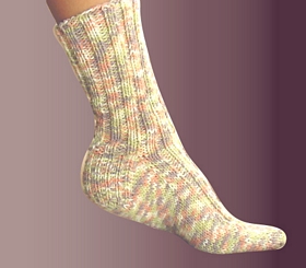Ashley Ribbed Sock