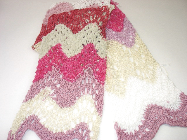 RIPPLE SCARF CROCHET PATTERN