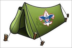 Chronicle #2, Picture 2: Boy Scout Tent
