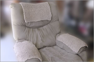 Armchair Armrest and Headrest Covers