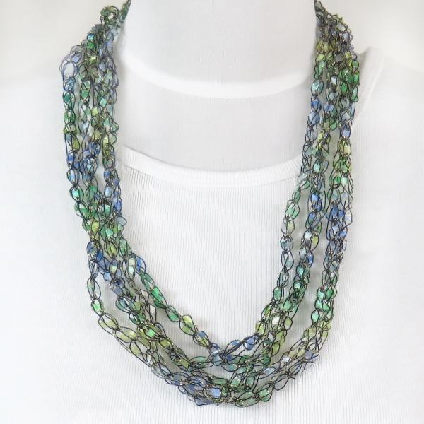 Petite Infinity Scarf Necklace 84 Caribbean
