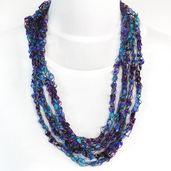 Statement Infinity Scarf Necklace 170 Divine
