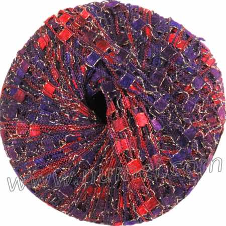 Berlini Ladder Ribbon Glitter 157 Red Hat