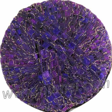 Berlini Ladder Ribbon Glitter 161 Purple Royale