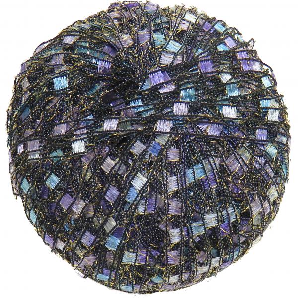 Ladder Ribbon Glitter 65 Blue Amethyst