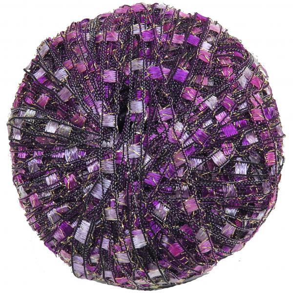 Berlini Ladder Ribbon Glitter 83 Purple Passion