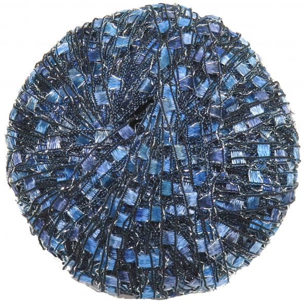 Berlini Ladder Ribbon Glitter 99 Blue Jazz