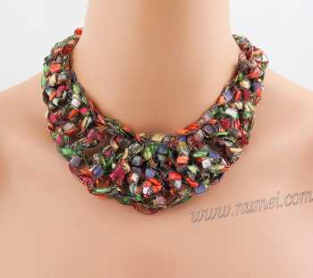 Crochet Pattern: Fashion Necklace CP-FN17