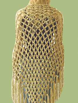 Crochet Pattern Diamonds Are Forever Shawl