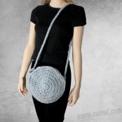 Crochet / Knitting Pattern: Boca Round Crossbody Bag