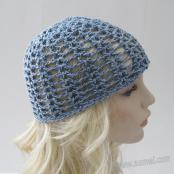 Crochet Pattern: Maggie Lacy Beanie