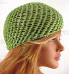 Knitting Pattern Abriana Diagonal Stitch Beanie