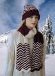 Knitting Pattern Addison Hat and Scarf Set