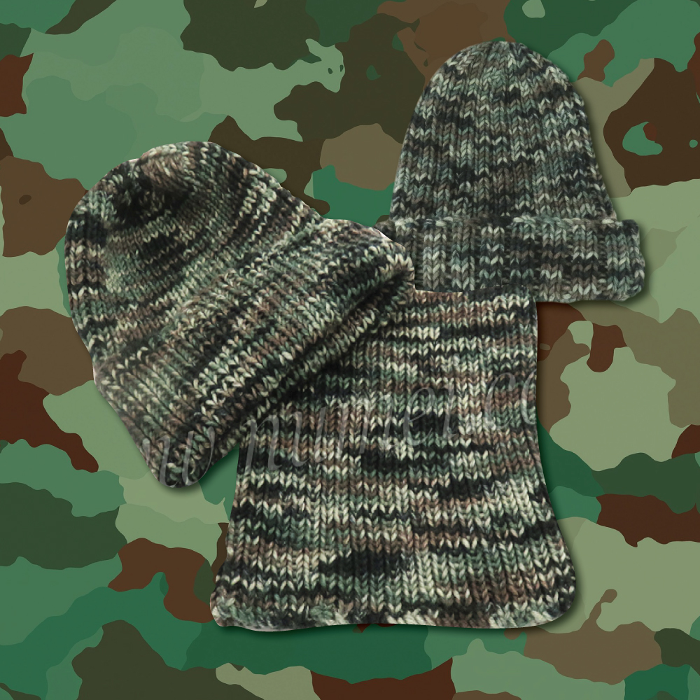 Camouflage Print Yarn 