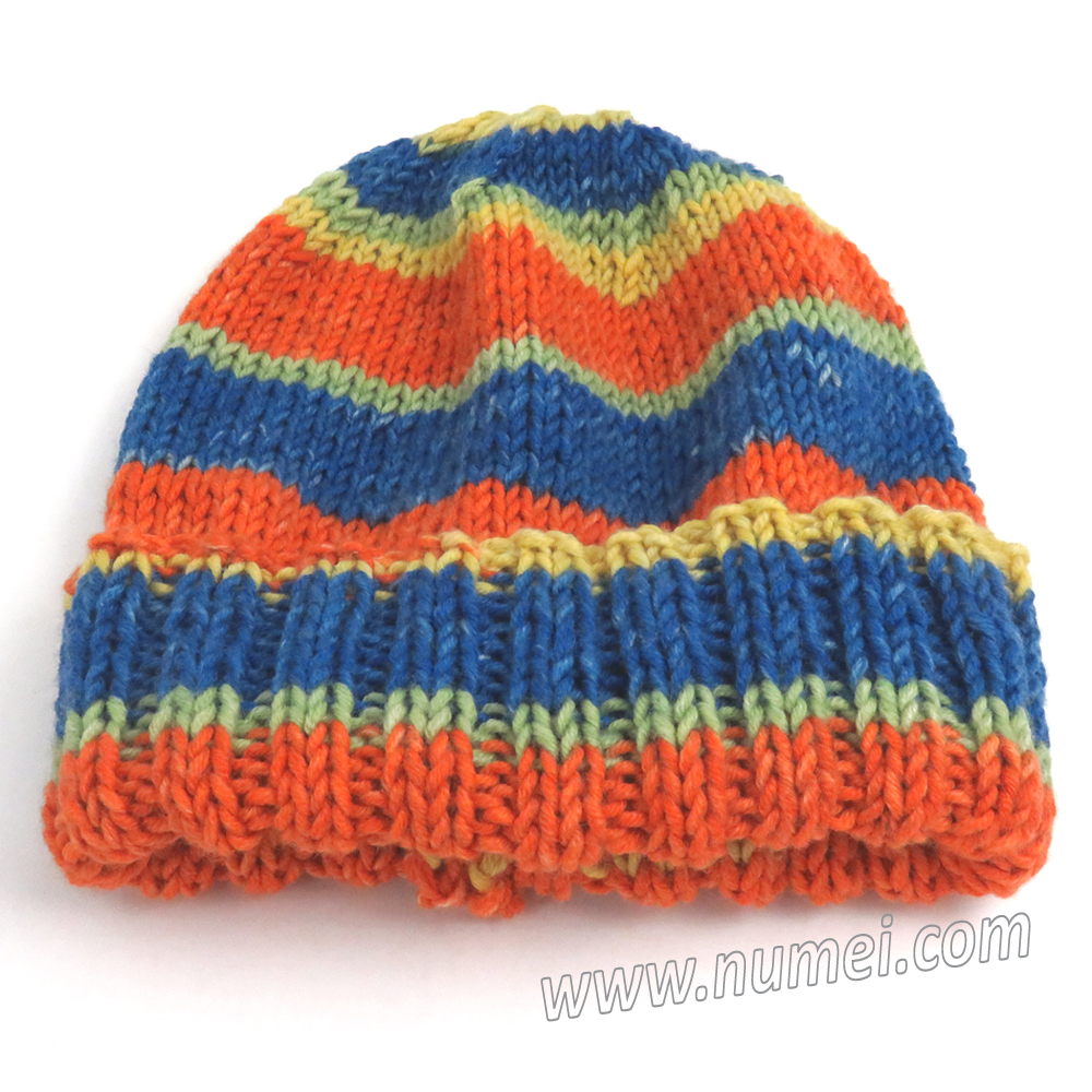 Free Knitting Pattern Saltillo Hat (Knit on Straight Needles)