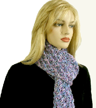 Free Knitting Pattern Charlotte Textured Scarf