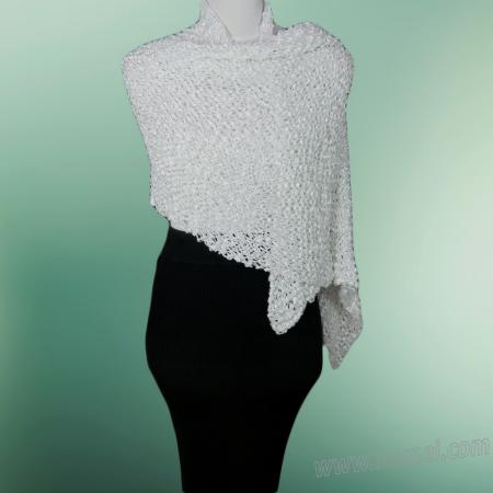 Free Knitting Pattern: Nantucket Wedding Shawl / Bridal Wrap