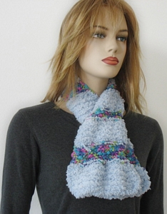 Free Knitting Pattern So Soft-Lantern Scarf