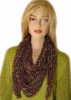 Free Knitting Pattern Julia Triangle Scarf