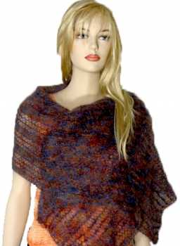 Free Knitting Pattern Ava Lacy Wrap/Shawl