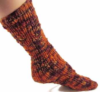 Free Knitting Pattern Bristol Tubular Ribbed Socks