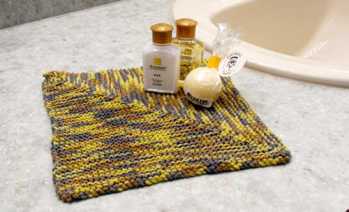 Free Knitting Pattern Bobby Washcloth