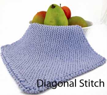 Free Knitting Pattern 4 Mainly Textural Washcloths / Dishcloths