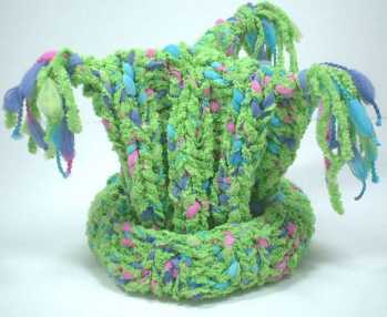 Free Knitting Pattern 3-Corner Kids Hat