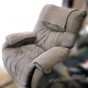 Free Knitting Pattern Armchair Armrest And Headrest Covers