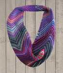 Knitting Pattern Mitered Infinity Scarf