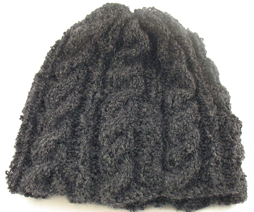 Free Knitting Pattern Elma Cabled Hat