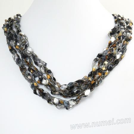 Handmade Ribbon Necklace EG7066