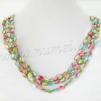 Handmade Ribbon Necklace ET1280